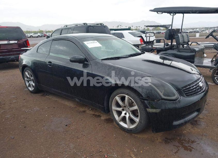 2003 Infiniti G35 BASE W/LEATHER (VIN JNKCV54E33M224294) main photo