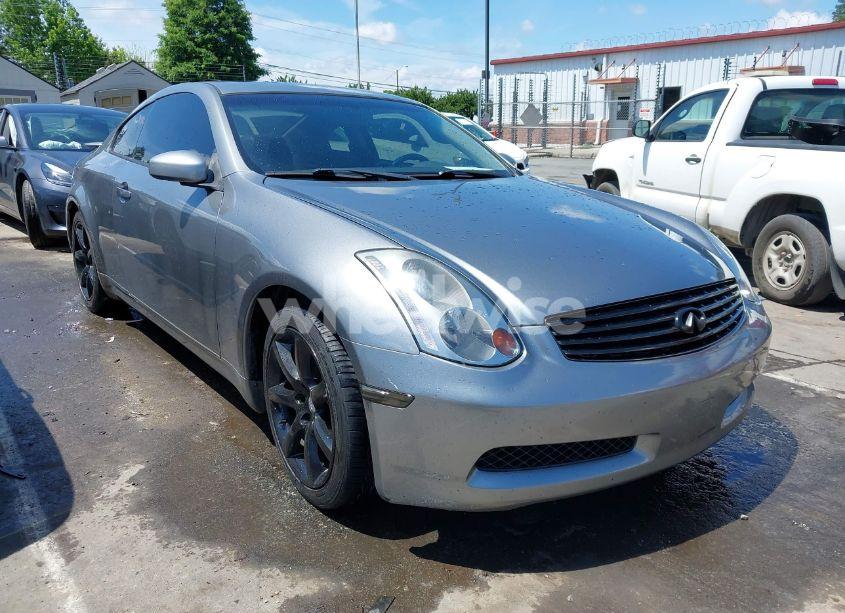2003 Infiniti G35 BASE W/LEATHER (VIN JNKCV54E73M202329) main photo
