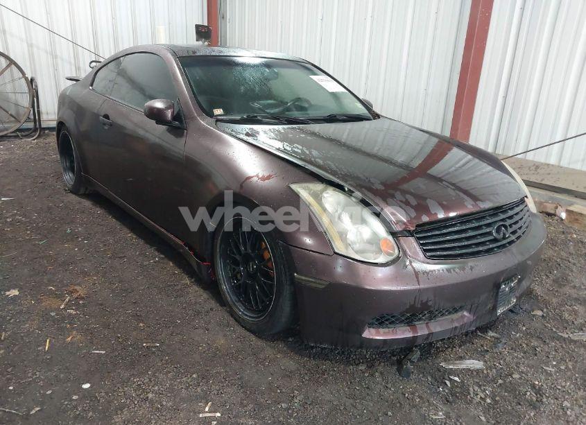 2003 Infiniti G35 BASE W/6 SPEED MANUAL (VIN JNKCV54E83M220371) main photo