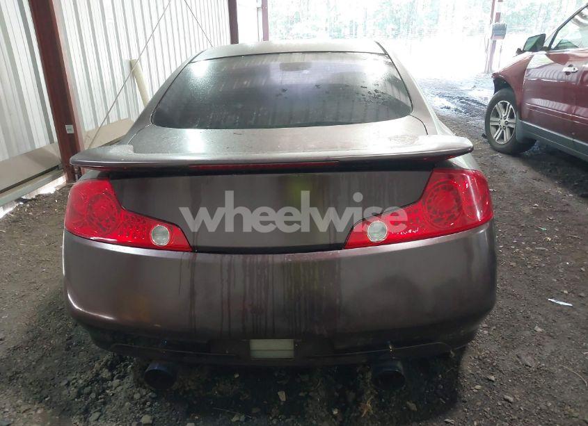 Photo 16 of 2003 Infiniti G35 BASE W/6 SPEED MANUAL (VIN JNKCV54E83M220371)
