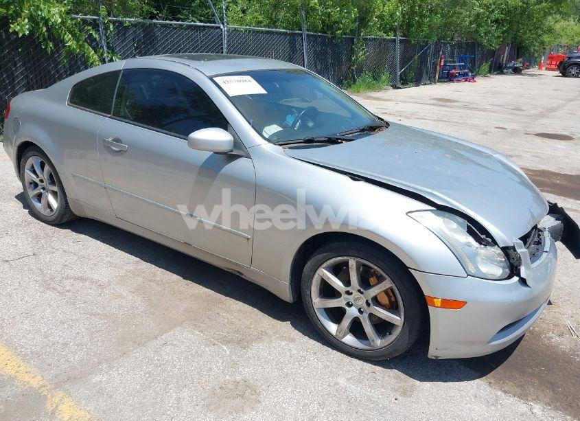 2003 Infiniti G35 BASE W/6 SPEED MANUAL (VIN JNKCV54E93M202235) main photo