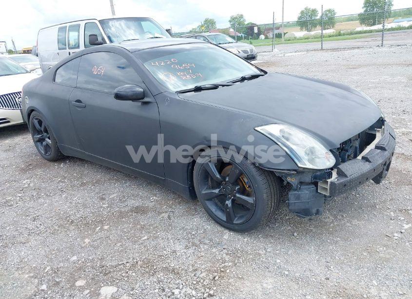 2003 Infiniti G35 BASE W/LEATHER (VIN JNKCV54E93M223344) main photo
