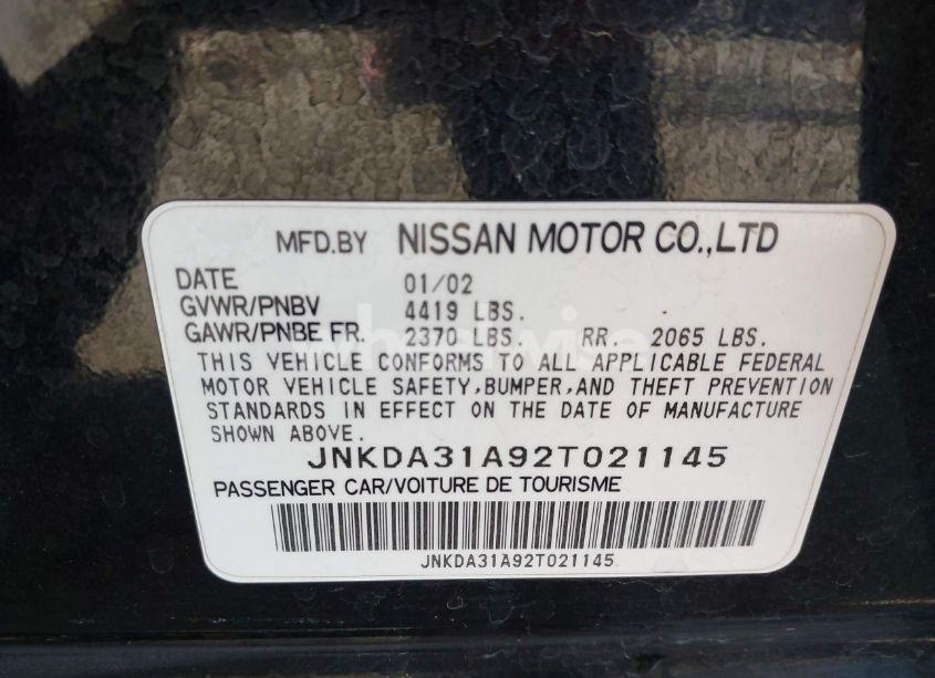 Photo 9 of 2002 Infiniti I35 LUXURY (VIN JNKDA31A92T021145)