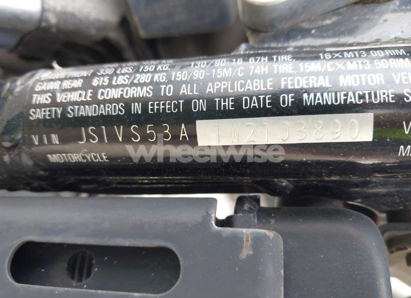 Photo 10 of 1998 Suzuki Vz800 (VIN JS1VS53A1W2103890)