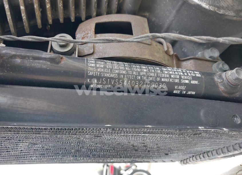 Photo 10 of 2003 Suzuki Vl800 N/A (VIN JS1VS54A032109030)