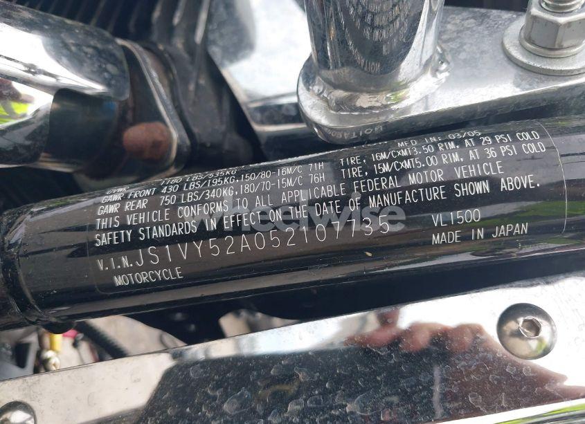 Photo 10 of 2005 Suzuki C90 (VIN JS1VY52A052107735)