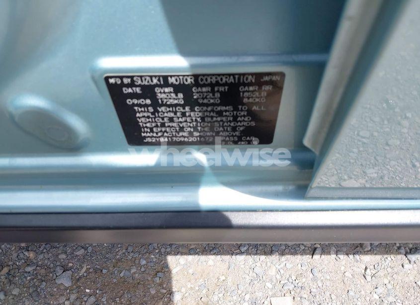 Photo 9 of 2009 Suzuki Sx4 TOURING (VIN JS2YB417096201672)