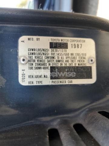 Photo 5 of 1987 TOYOTA MR2 (VIN JT2AW15C0H0110823)