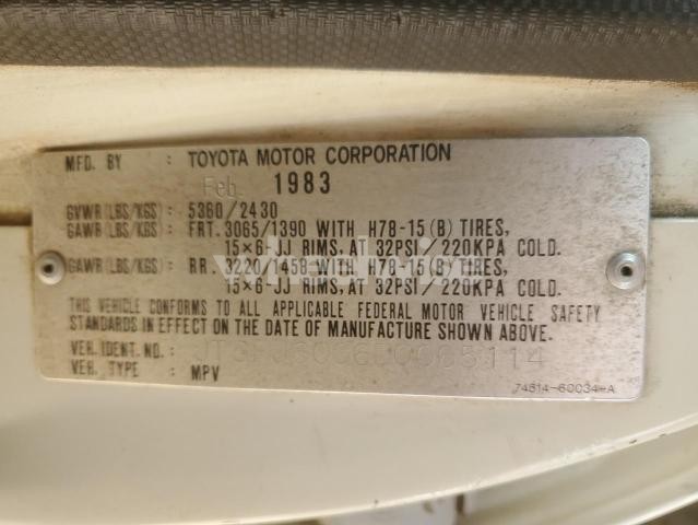 Photo 2 of 1983 TOYOTA LAND CRUISER FJ60 N/A (VIN JT3FJ60G6D0065114)