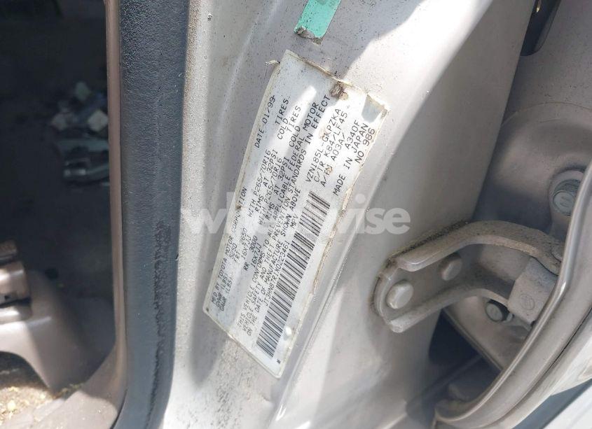 Photo 9 of 1999 Toyota 4runner LIMITED V6 (VIN JT3HN87R1X0223461)