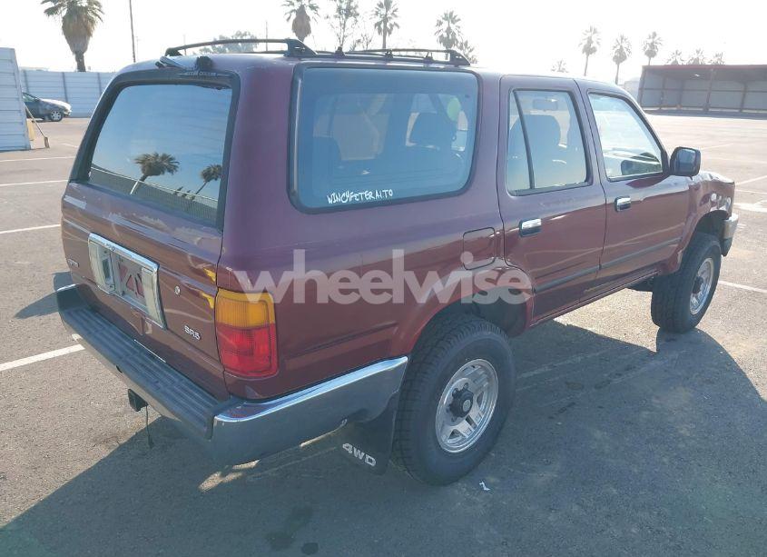 Photo 4 of 1991 Toyota 4runner VN39 SR5 (VIN JT3VN39W2M8028667)