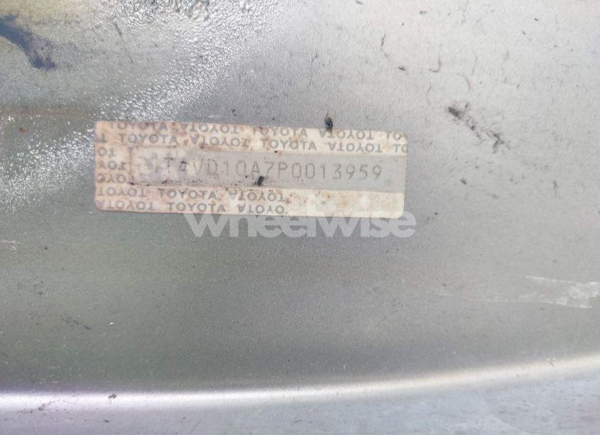 Photo 9 of 1993 Toyota T100 (VIN JT4VD10A7P0013959)