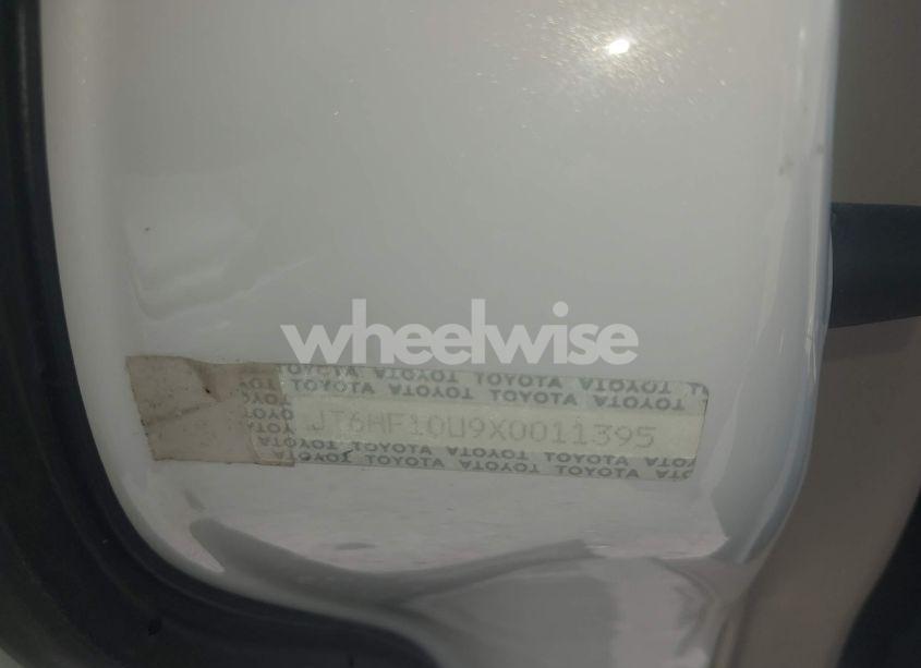 Photo 9 of 1999 Lexus Rx 300 (VIN JT6HF10U9X0011395)