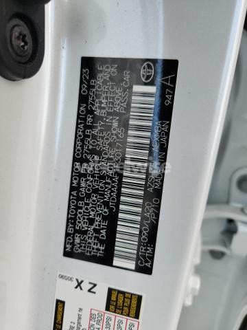 Photo 11 of 2023 TOYOTA CROWN XLE (VIN JTDAAAAF1P3017165)