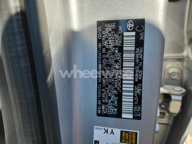 Photo 12 of 2025 TOYOTA PRIUS LE (VIN JTDACAAU0S3054399)