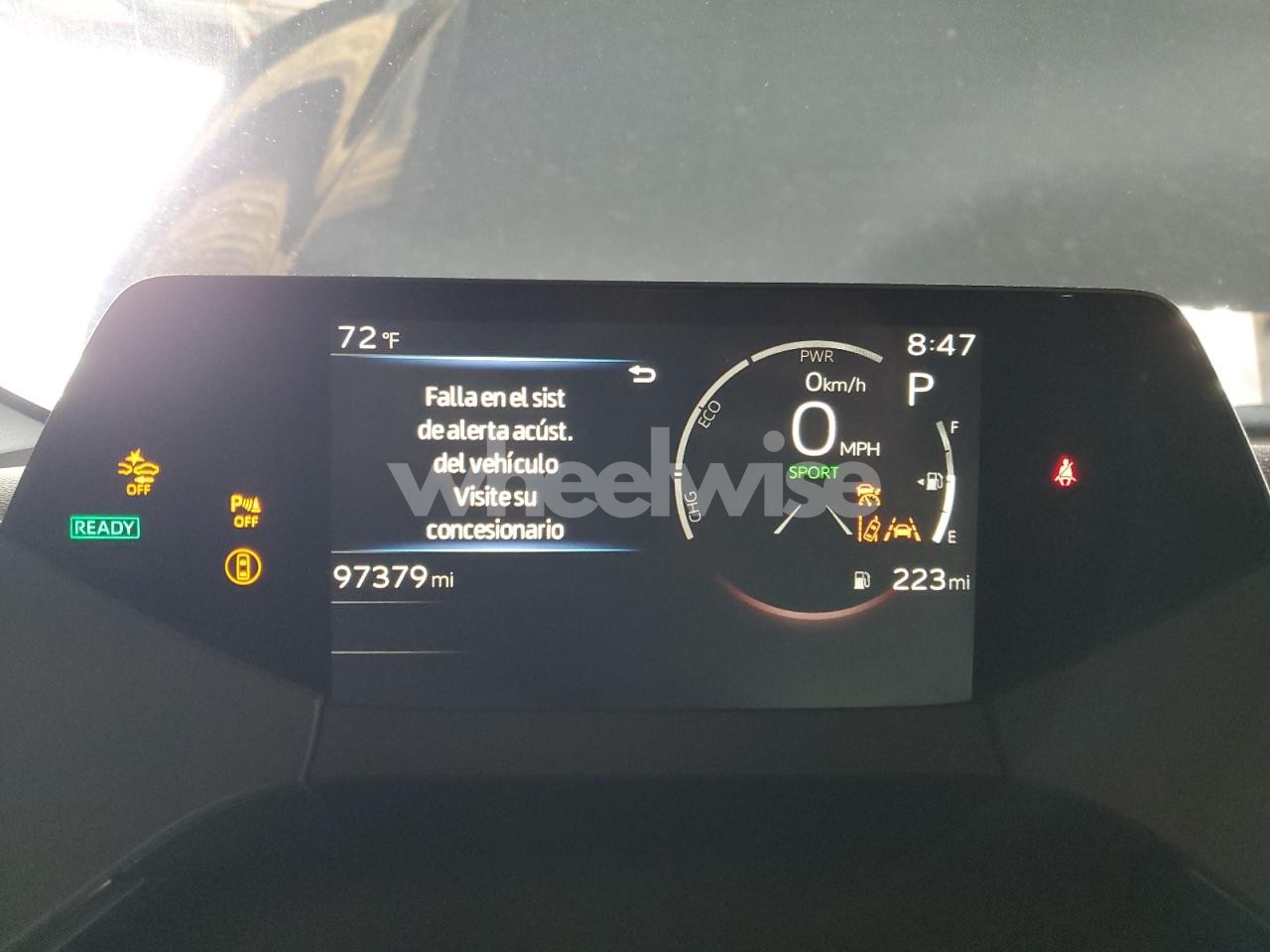 Photo 9 of 2023 TOYOTA PRIUS LE (VIN JTDACAAU6P3001827)