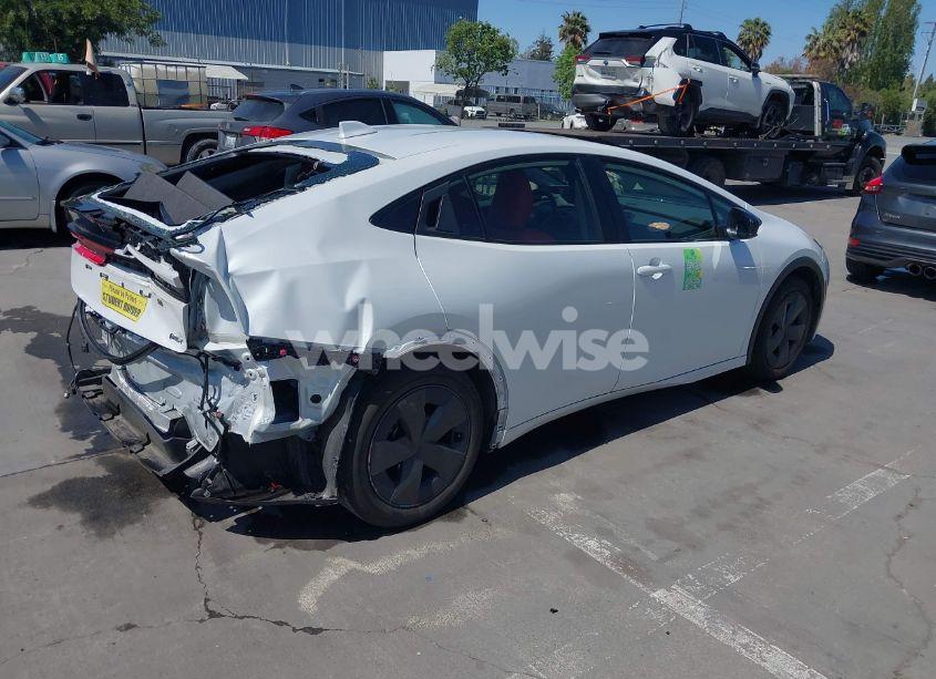 Photo 4 of 2023 Toyota Prius LE (VIN JTDACAAU6P3002332)