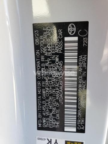 Photo 7 of 2023 TOYOTA PRIUS LE (VIN JTDACAAU6P3013945)