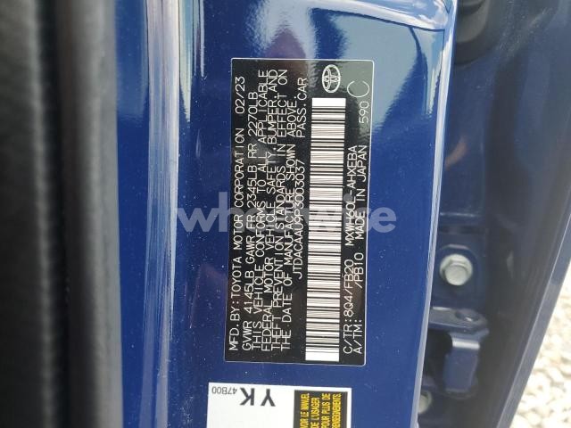 2023 TOYOTA PRIUS LE (VIN JTDACAAU9P3003037) main photo