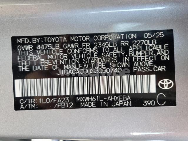 Photo 9 of 2025 TOYOTA PRIUS PRIME SE (VIN JTDACACU0S3050740)