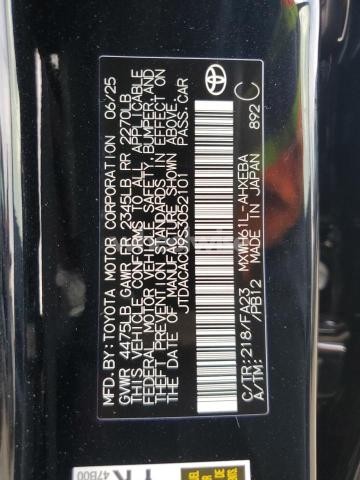 Photo 8 of 2025 TOYOTA PRIUS PRIME SE (VIN JTDACACU9S3052101)