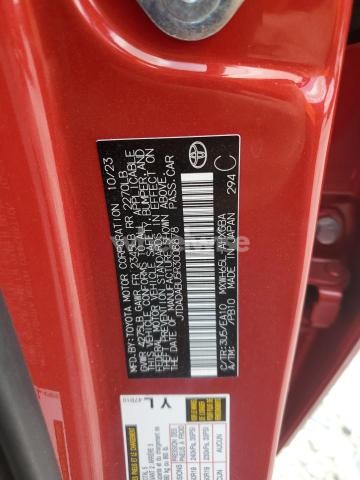 Photo 9 of 2024 TOYOTA PRIUS LE (VIN JTDADABU5R3008878)