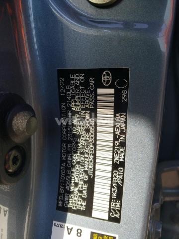 2023 TOYOTA COROLLA LE (VIN JTDBCMFE0P3008540) main photo