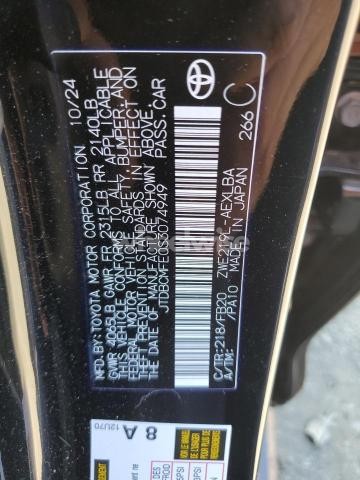 2025 TOYOTA COROLLA LE (VIN JTDBCMFE0S3074949) main photo