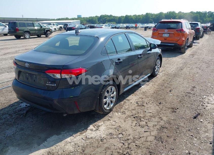 Photo 4 of 2023 Toyota Corolla HYBRID LE (VIN JTDBCMFE5P3001549)