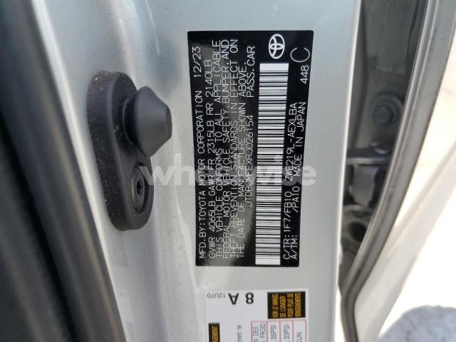 Photo 3 of 2024 TOYOTA COROLLA LE (VIN JTDBCMFEXRJ026154)