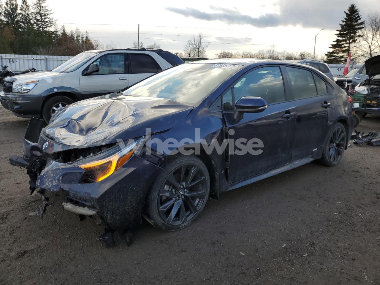 2023 TOYOTA COROLLA LE (VIN JTDBDMHE4PJ000799) main photo