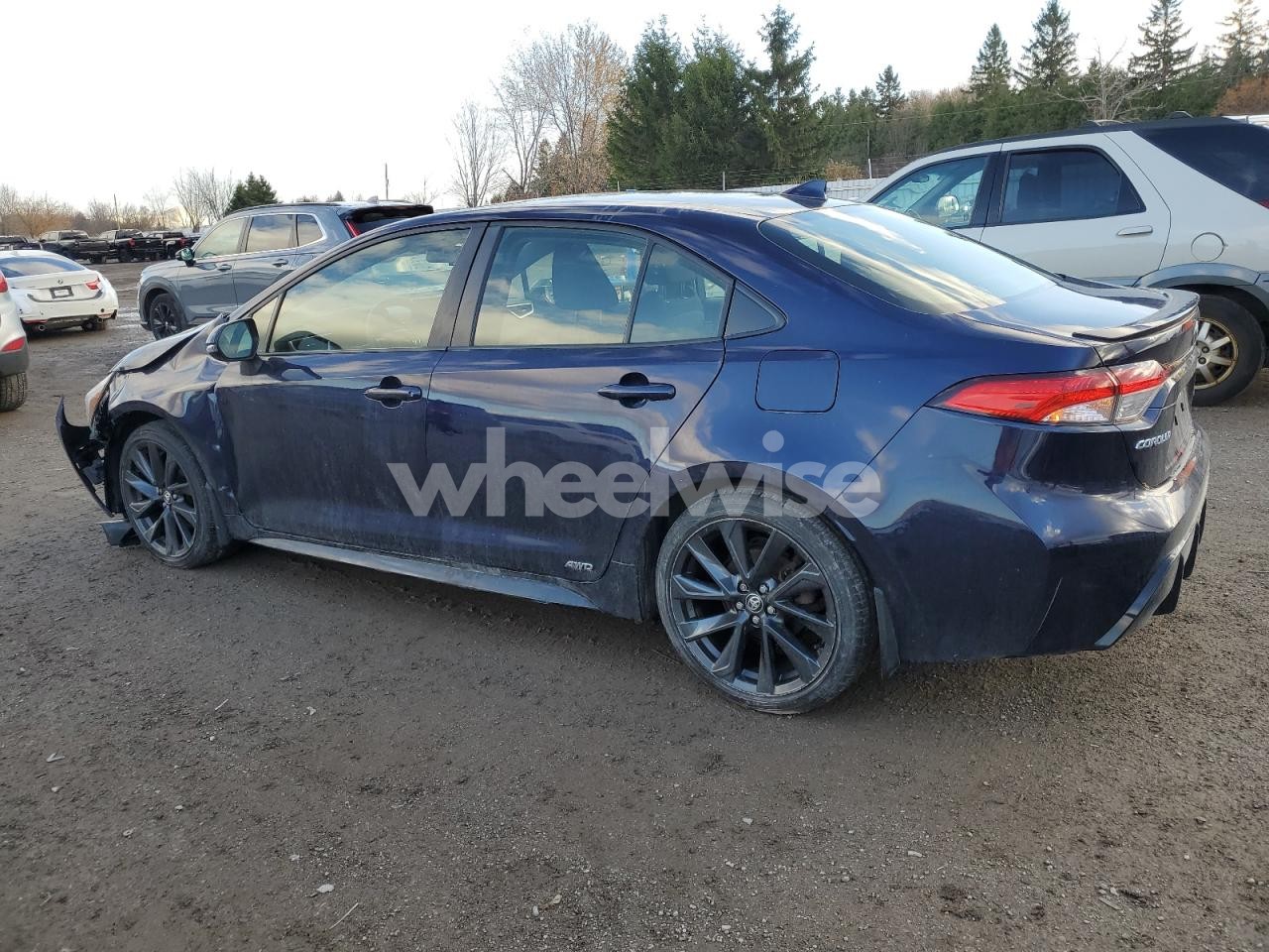 Photo 2 of 2023 TOYOTA COROLLA LE (VIN JTDBDMHE4PJ000799)