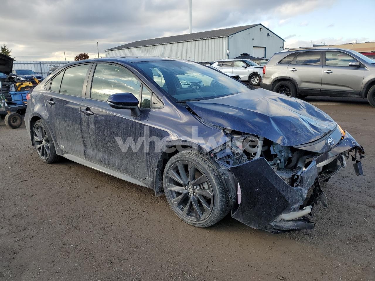 Photo 4 of 2023 TOYOTA COROLLA LE (VIN JTDBDMHE4PJ000799)