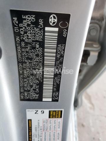 Photo 7 of 2024 TOYOTA COROLLA LE (VIN JTDBDMHEXRJ007999)