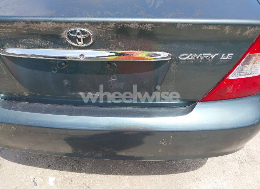 Photo 6 of 2002 Toyota Camry LE (VIN JTDBE32K720040038)