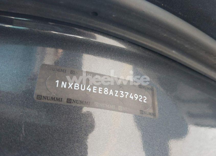 Photo 9 of 2009 Toyota Corolla LE (VIN JTDBL40E999047006)