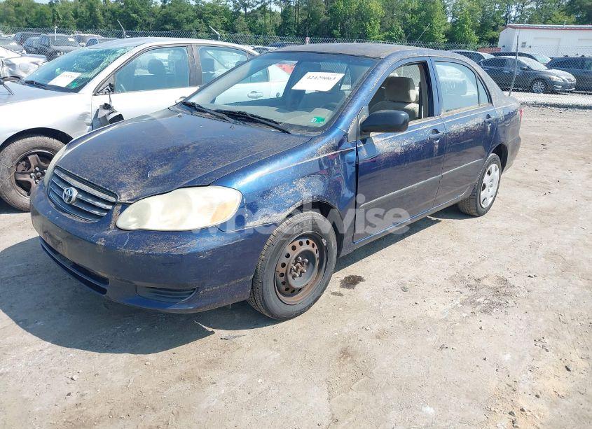 Photo 2 of 2003 Toyota Corolla CE (VIN JTDBR32E230022594)