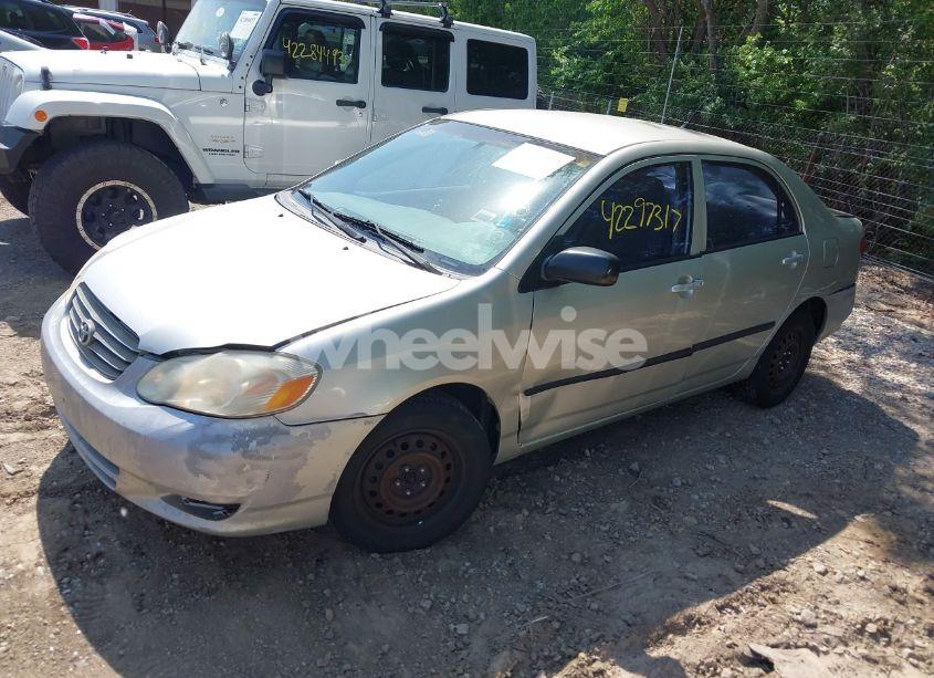 Photo 2 of 2004 Toyota Corolla CE (VIN JTDBR32E242020754)