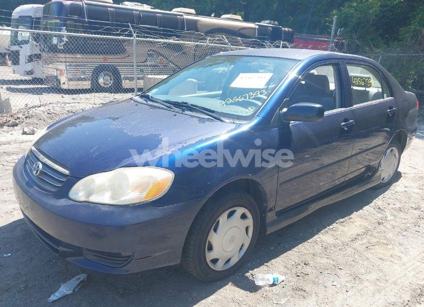 Photo 2 of 2004 Toyota Corolla CE (VIN JTDBR32E342042455)