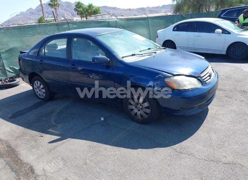2003 Toyota Corolla LE (VIN JTDBR32E632014633) main photo