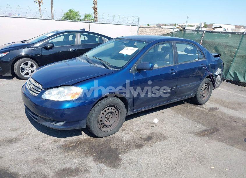 Photo 2 of 2003 Toyota Corolla LE (VIN JTDBR32E632014633)