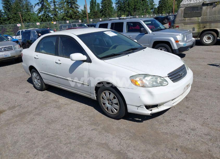 2003 Toyota Corolla LE (VIN JTDBR32E730020940) main photo