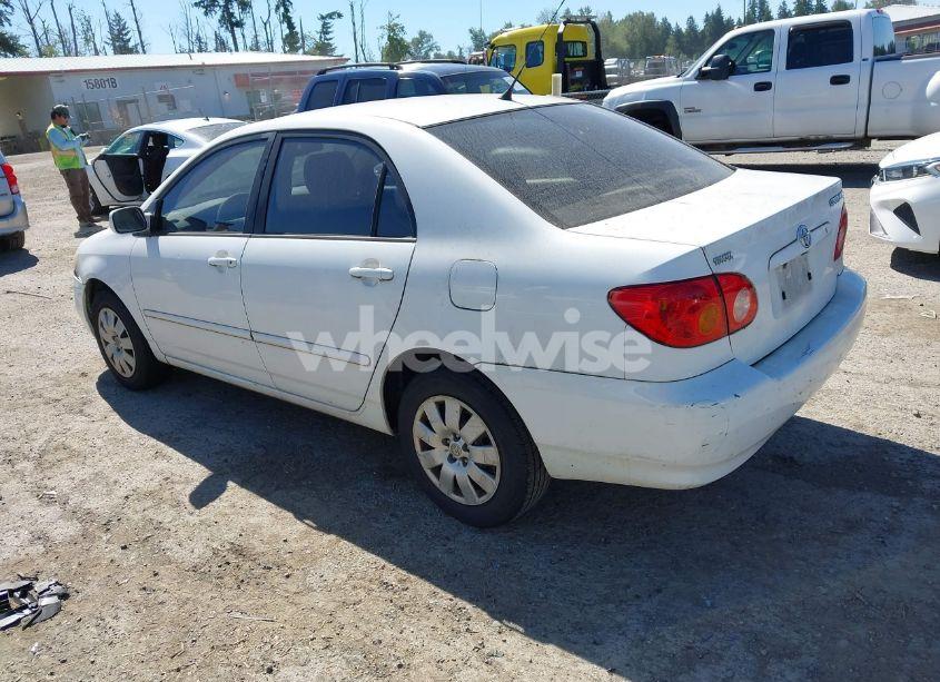 Photo 3 of 2003 Toyota Corolla LE (VIN JTDBR32E730020940)