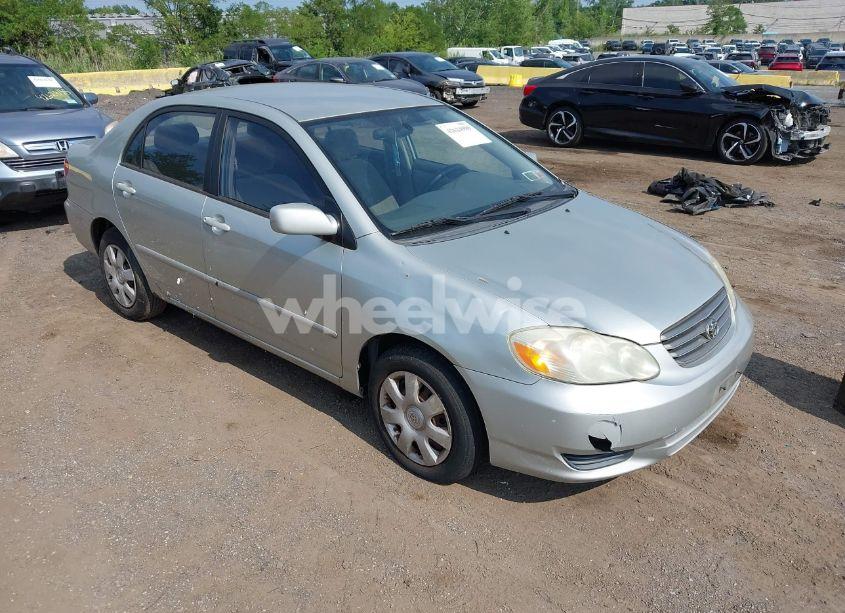 2003 Toyota Corolla LE (VIN JTDBR32E730041142) main photo