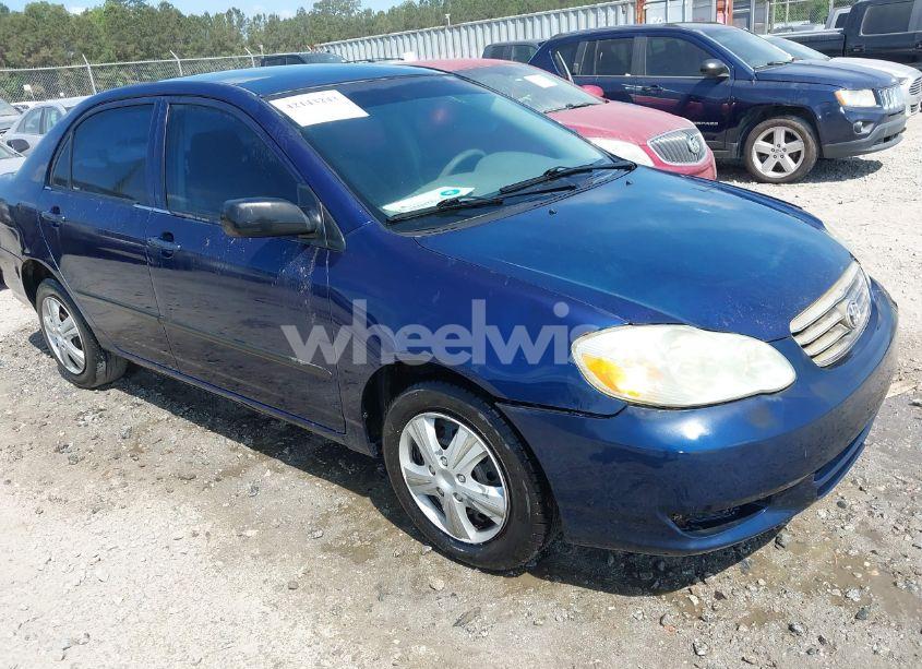 2003 Toyota Corolla CE (VIN JTDBR32EX30018521) main photo