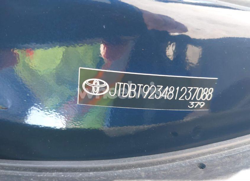 Photo 9 of 2008 Toyota Yaris (VIN JTDBT923481237088)