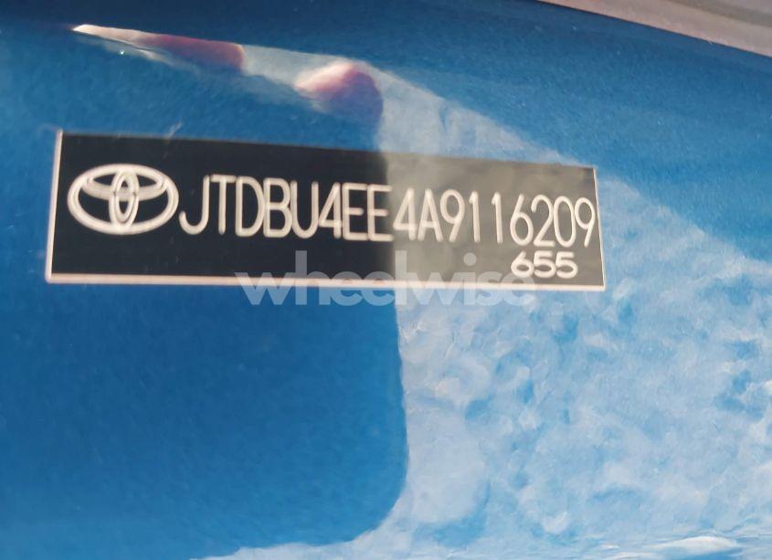 Photo 9 of 2010 Toyota Corolla LE (VIN JTDBU4EE4A9116209)