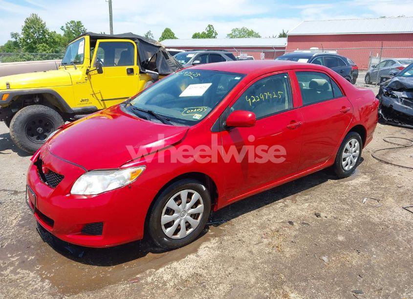 Photo 2 of 2010 Toyota Corolla LE (VIN JTDBU4EEXAJ072537)