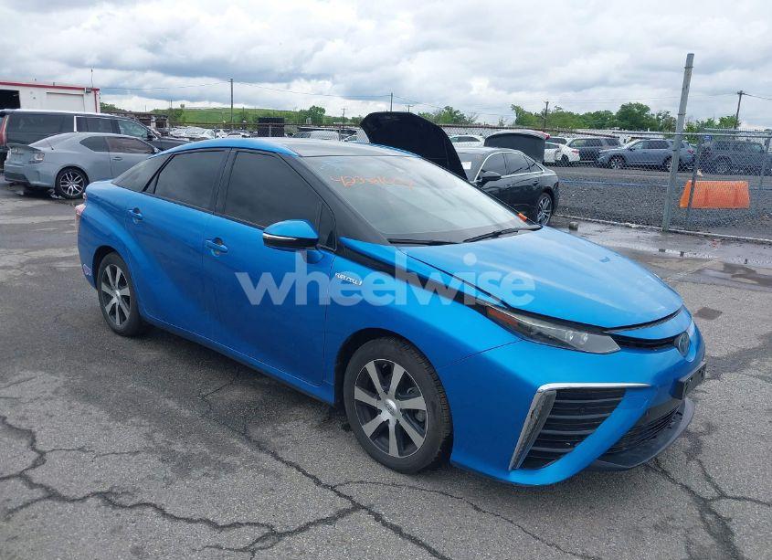 2019 Toyota Mirai (VIN JTDBVRBD0KA005792) main photo