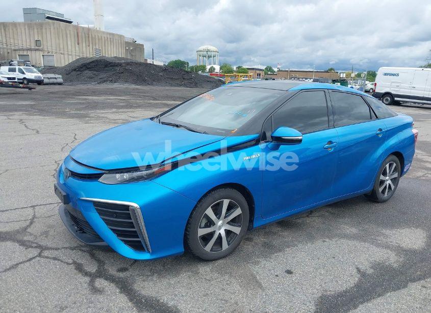 Photo 2 of 2019 Toyota Mirai (VIN JTDBVRBD0KA005792)